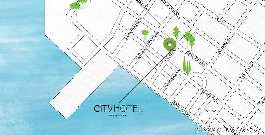****  City Hotel Салоники Греция